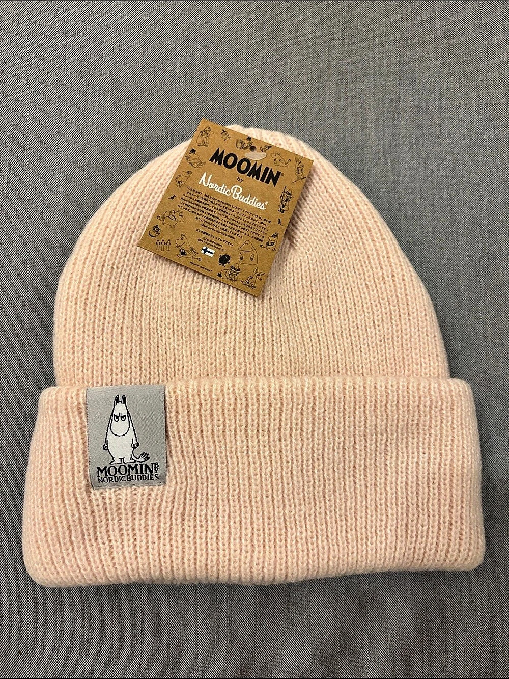 Moomin Nordic Buddies beanie Pink Beanie NWT